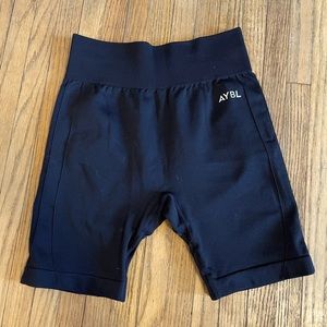 AYBL | Women’s Motion Seamless Cycling Shorts Black Size Small